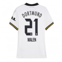 Borussia Dortmund Donyell Malen #21 Tredje Tröja Dam 2024-25 Kortärmad